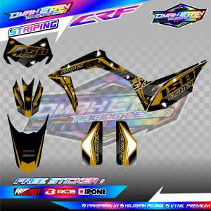 STRIPING VARIASI MOTOR HONDA CRF EXITER / STIKER LIST HONDA CRF EXCITER