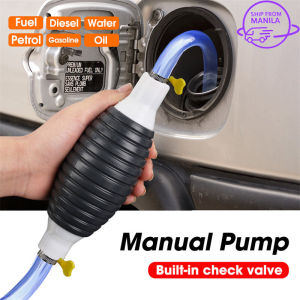 Universal Car Portable Manual Fuel Emergency Pump for Gas Gasoline Petrol Diesel Oil Liquid Water