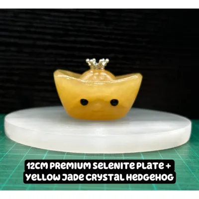 |SG| Natural Sacred Selenite Crystal Plate/Tower /Cleanse and Recharge Crystals