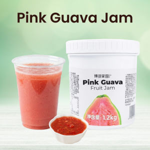 Pink Guava/Sakura Jam Flavored Jam | Premium Fruit Jam for Milk Tea Fruit Tea Shake Frappe & Smoothies
