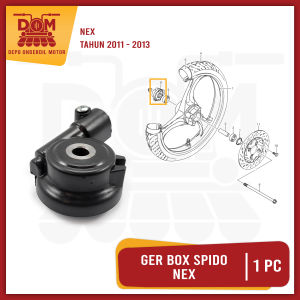 Ger Box Spido NEX (TOKAIDO) Gir Gigi Gear Speedo Meter Spidometer Kilometer Suzuki Matic Nex