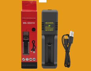Bộ sạc pin MS-5D81H tự ngắt khi pin đầy cho pin 18650 2A 3A pin 18500 26650 14500 và 16340