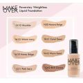 MAKE OVER Powerstay Weightless Liquid Foundation  MAKEOVER POWER STAY. 