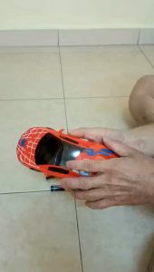 NEW SPIDERMAN RACING CAR WITH 3D LIGHT & MUSIC