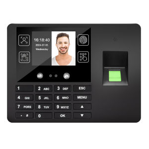 Boland 3000 Fingerprint Attendance Machine Facial Palmprint Password 11 Language Time Clocks Employees Small Business Time Attendance