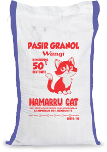 12 LITER GRANUL-Pasir gumpal wangi kucing - KUALITAS IMPOR
