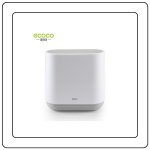 【JJ HOME】Push Type Slim Dustbin Waste Bin | Minimalist Bathroom Kitchen Bin