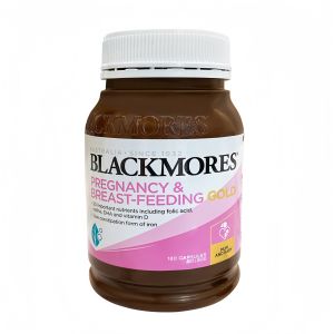 BLACKMORES 1500mg Pregnancy and Breast Feeding Gold 180Capsules Menyediakan nutrien untuk janin