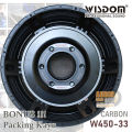 Speaker Wisdom W450-33 Daun Carbon Transducer 18 Inch Low Sub Bonus Packing Kayu. 