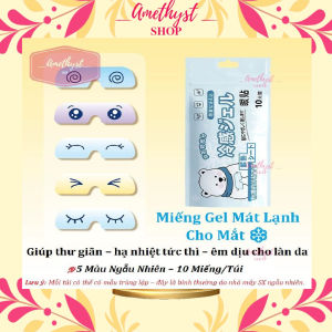 COMBO 30 Miếng Mặt Nạ Mắt Làm Mát LUTEIN COLD HYDROɡel EYE PATCHES Chườm Lạnh Dưỡng Ẩm Giảm Thâm / Bọng Mắt Giảm Mệt Mỏi