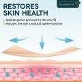Nuvadermis Scar Removal Premium Medical Silicone Sheets 30 Days Supply 4 Reusable Sheets 5.7"x1.57". 