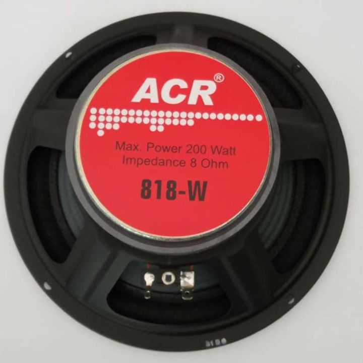 Speaker ACR Woofer Inch 818 W Speaker Mid Low Speaker Dengan