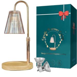 【Ready Stock】Candle heat lamp with timer and dimmer height adjustable perfect as a Christmas or birthday gift for a lady or mother housewarming gift new home decoration Thanksgiving decoration and candle holder for scented candles