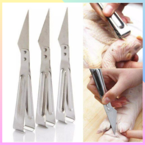 Nhíp nhổ lông gà vịt 2 trong 1 dụng cụ cạo móng giò heo đa năng nhỏ gọn tiện  lợi