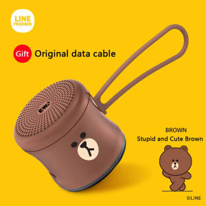 EWA A119 Bluetooth Speaker LINE FRIENDS Oak Fruit Waterproof MiNi Wireles Cartoon Portable Subwoofer Gift Phone Computer Speaker