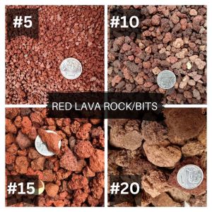 LAVA BITS AQUATIC STONES FOR AQUARUIM 1KLS