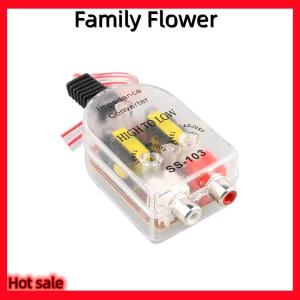 Family Flower Flash Sale 12V phổ xe cao đến thấp Trở kháng chuyển đổi loa để RCA dòng xe chuyển đổi chất lượng cao bộ phận sản phẩm accessorie