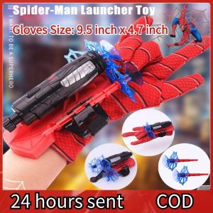 【COD】Avenger Super Hero Transmitter Glove Toy Web Shooter for Kids Toys Mainan Sarung Tangan Spiderman Budak Lelaki Kanak