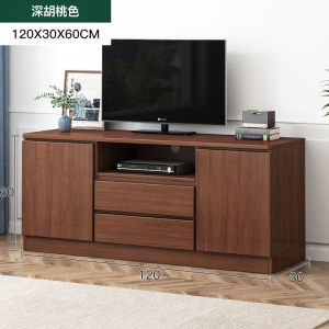 TV Cabinet and Tea Table Floor Cabinet High Cabinet TV Stand Living Room Storage Cabinet Small Apartment Light Luxury Bedroom Combination Wall Cabinet