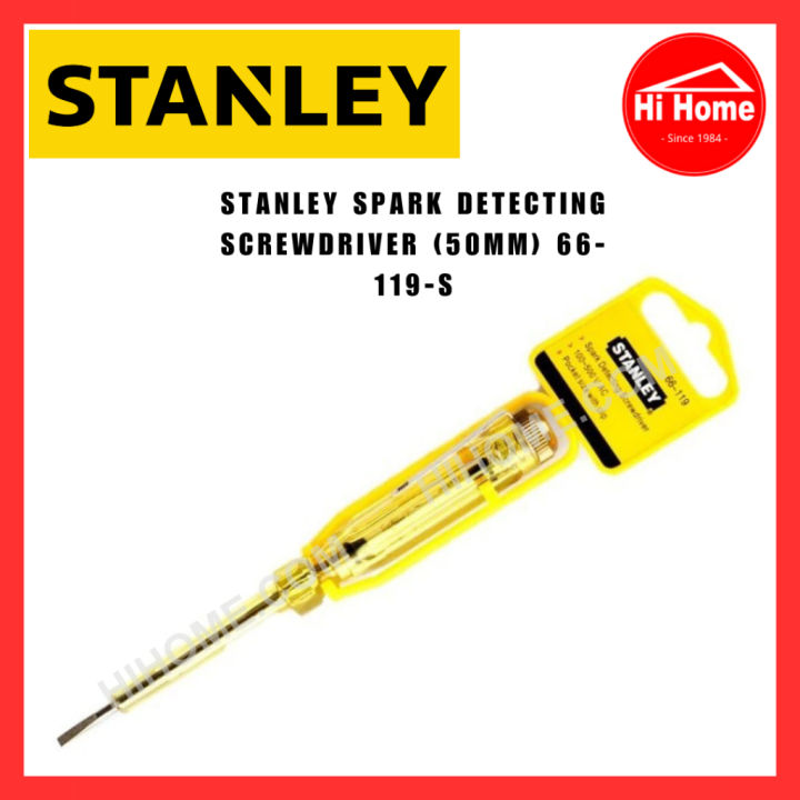 STANLEY Spark Detecting Screwdriver (50mm) 66119S Penuding Skru Spark