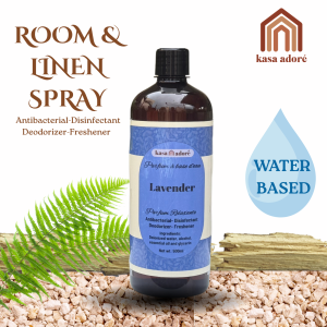 Kasa Adore | LAVENDER | Room & Linen Fragrance Spray | 500ml water based
