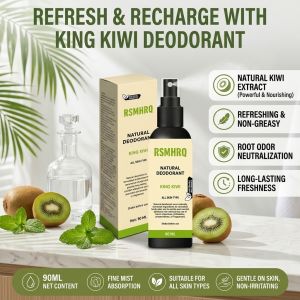 Natural Deodorant Spray Anti-Odor Long-Lasting Freshness Natural Ingredients Body Care