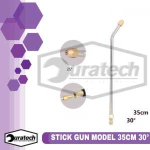 Ikura Tools Stick Quick Release 35 CM 30 Derajat Semprotan Gun Mesin Cuci Mobil Stick Gun Nozzle Extension Wand 35 CM 30° - Gagang Stik Rod Sambungan Tembakan Gun Mesin Car Wash Jet Cleaner High Pressure Steam Washer Cleaner Cuci Ac Mobil Motor Kendaraan