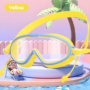LAKOE Kacamata Renang Anak Anti Fog Uv Snorkling Lengkap Penutup Telinga