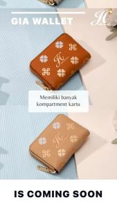 cuci gudang Gia wallet JIMSHONEY Dompet mini dompet kecil dompet kartu jual tanpa plastik