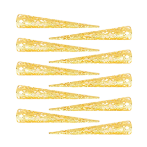 10 Pieces Halloween Finger Nail Claws for Women Cosplay and Dance Shows Stage Performances Accessories Hand