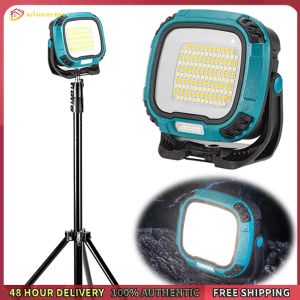 Winnereco LED Camping Flashlight Portable Floodlight Type-C Rechargeable Cordless Emergency Light Multi Light Modes Camping Torch for Outdoor Indoor