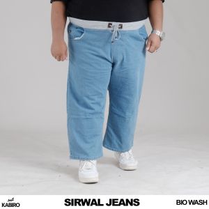 CELANA SIRWAL JEANS Big Size KABIRO by ROSAL Jumbo Maxi 3XL 4XL 5XL 6XL Sholat Pria Ikhwan