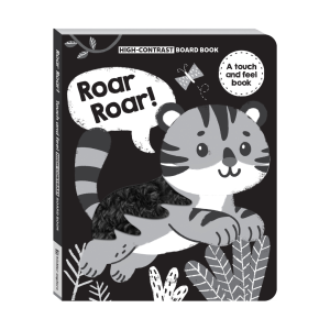 Roar Roar High Contrast Board Book With Sensory For Kids To Learn Hardcover