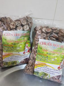 Chuối hột rừng thái lát phơi khô (COMBO 5KG) thơm nức chuối rừng gần chín thái lát phơi khô đau lưng sỏi thận nhức xương khớp
