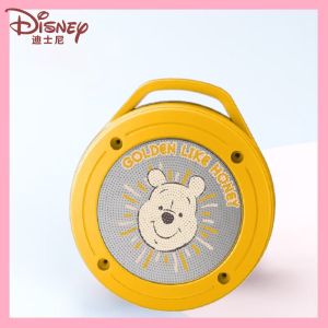Original Disney Wireless Bluetooth Speaker Smart Subwoofer Portable Bluetooth Speaker Sound Box with Lanyard Waterproof Calling