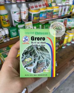 Phân bón Groro dưỡng rễ kích rễ cực mạnh hộp 10 gói