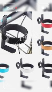 Bike Handlebar Cup Holder Bike Water Bottle Cage Rack Bicycles Water Bottle Holder