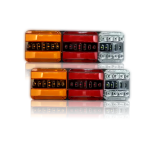 LAMPU STOP LAMP REM BELAKANG TRUK MODEL 3 WARNA 43 CM 24 VOLT