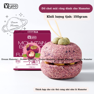 Quả măng cụt Yee mài răng  dành cho hamster và thú nhỏ