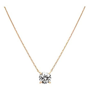 Classic 2ct Simulated Diamond Pendant Necklace for Women – Four-Prong Design Sophisticated and Elegant