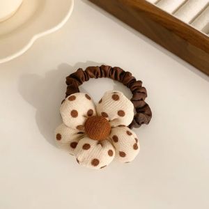 Fashion Pearl Crown Princess Girls Hair Rope Elastic Children Ties Girls Hair Accessories