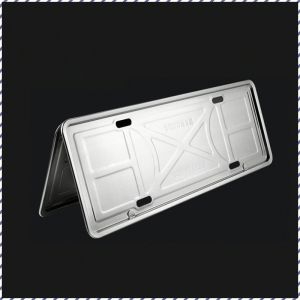 ที่วางป้ายรถด้านล่าง กันน้ำและกันสนิม ติดตั้งง่าย ที่วางป้ายรถ อายุการใช้งานยาวนาน แข็งแรงและทนทาน