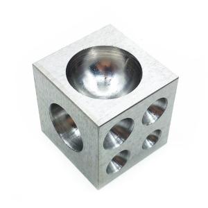 Steel Dapping Cube Metal Forming Tool Crafting Dapping Doming Block Metal Stamping Tool Doming Punch DIY Craft