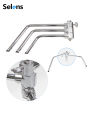 Selens C Stand Stainless Steel Heavy Duty Stand Tripod Max Height 10ft Adjustable Reflector Stand for Photo Studio Lighting Video Reflector Monolight Softbox Other Equipment. 