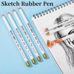 Rubber Pencil Eraser Correction Detail Eraser Highlight Painting For Writing Drawing Art Supplies