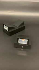 Black White Shell Wall Light Wall Mounted 5w Led Lamp 10w Outdoor Lighting Warm Sconce Cool White Waterproof Up&Down Ac85-265v Lights Indoor Modern Sconces For Home Bedroom Black