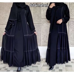 [ABAYA ORI] ABAYA DUBAI TURKEY 798/ MAHANI  GAMIS ARAB SAUDI INDIA MAXI DRESS TREND KEKINIAN GAMIS BORDIR FASHION WANITA MURAH MUSLIMAH /TERBARU / COUPLE / GAMIS LEBARAN / TERLARIS / ABAYA UMROH BEST SELLER BISA BAYAR DI TEMPAT/COD