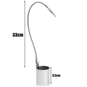 Polocat Stainless Steel Anti-tilt Incense Clip Portable Vertical Ins Incense Bracket Can Be Adjusted Conveniently