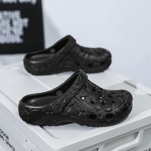 Free Shipping 2026 New Comfortable Trendy Lightweight Fashionable Casual Thick-Soled Solid-Color Perforated Breathable And Closed-Toe Couple Shoes