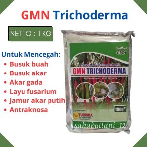 Pupuk hayati tricoderma 1 kg / fungisida untuk mencegah layu fusarium pada tanaman